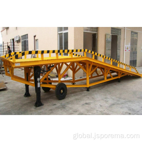 Yard Dock Ramp loading and unloading container mobile dock Supplier